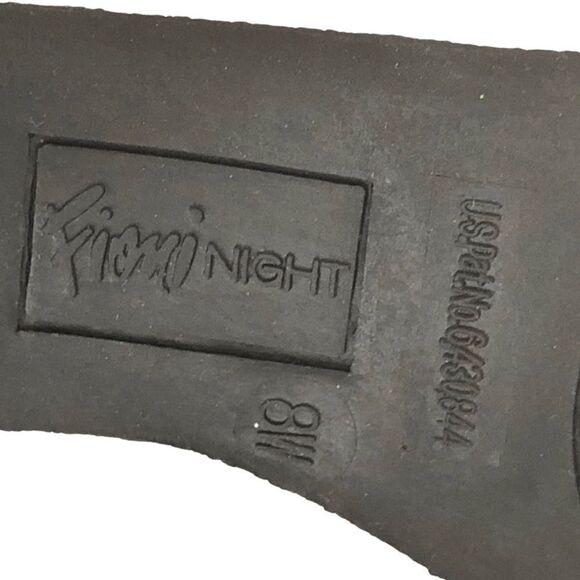 .WIDE FIONI NIGHT GOLD SPARKLE PUMPS 8W - Picture 9 of 13